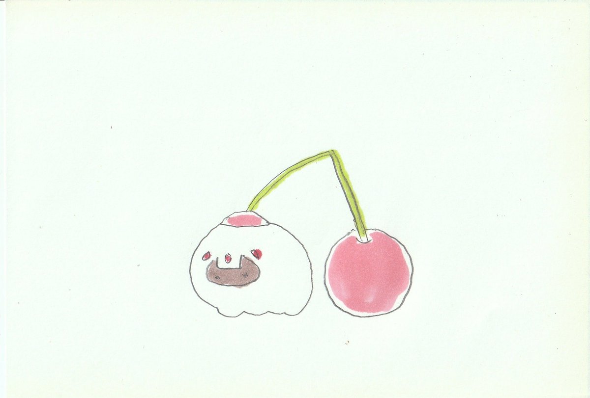 「さくらんぼちゃん。#イラスト #メイドインアビス 」|けだまのイラスト