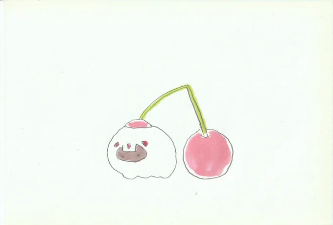 さくらんぼちゃん。#イラスト #メイドインアビス 