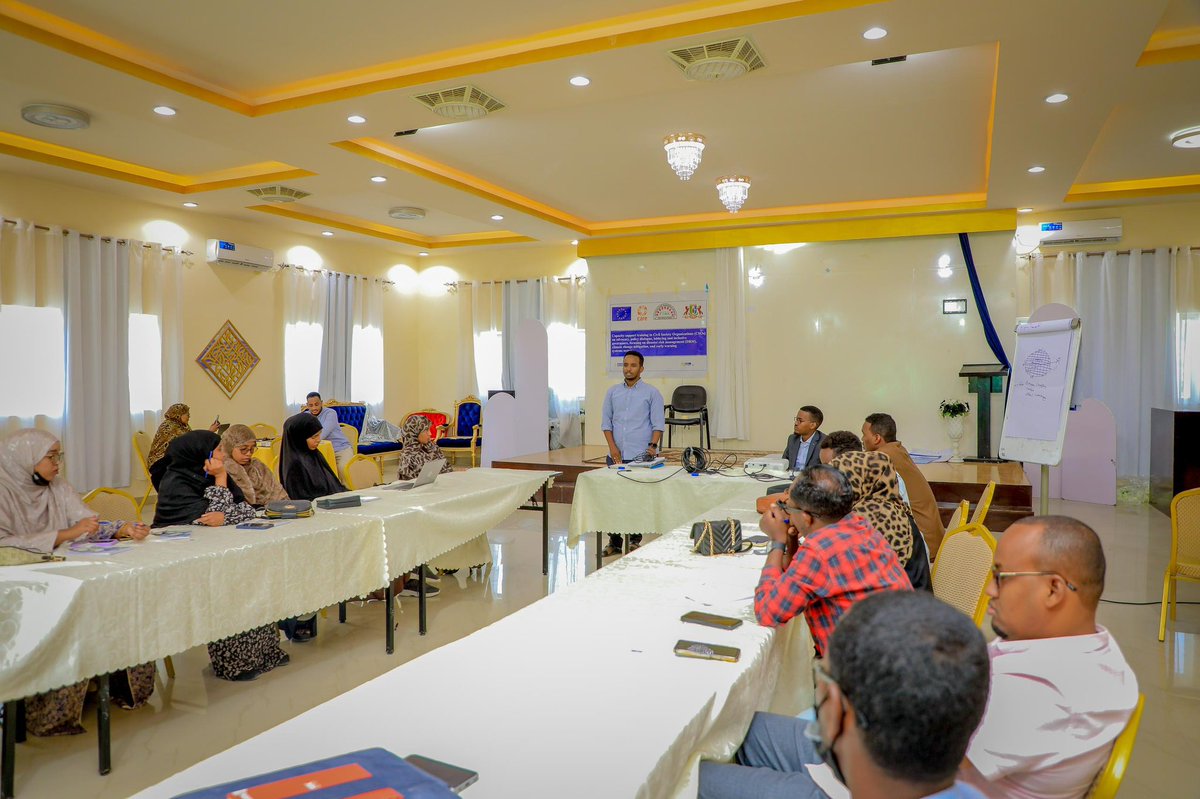 Puntlandyouth1's tweet photo. Empowering change-makers!
PYAN successfully conducted a #DRM training for Civil Society Organizations, building capacity in disaster preparedness, response, and resilience. Stronger CSOs mean stronger communities.
#DisasterRiskReduction #CSOs #YouthInAction #PYAN https://t.co/MQZaf45oPv