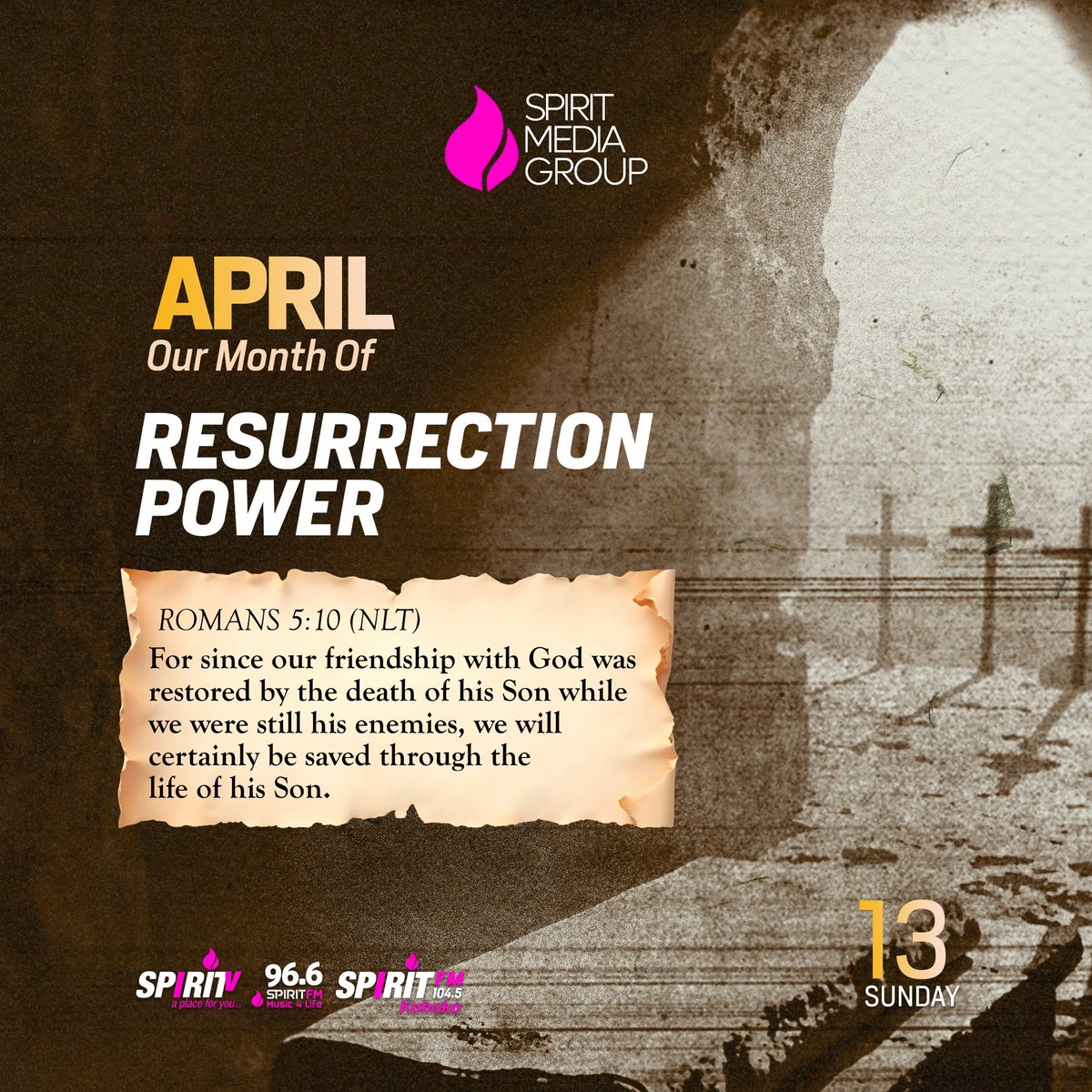 This verse highlights the completeness and assurance of salvation, built on the foundation of God’s love and Christ’s sacrifice. 
#ResurrectionPower