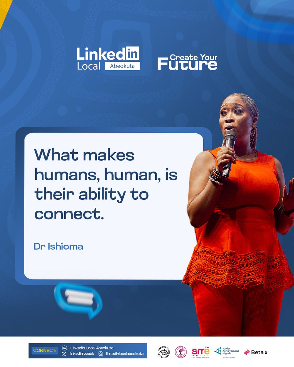 linkedinlocabk's tweet image. Ishioma’s session was a masterpiece 🔥🔥

She showed us that storytelling isn’t just a skill, it’s the key to building real connections with your audience.

If you missed it, trust me, you missed out.

Don&apos;t miss it next year

#CreateYourFuture #LLA2025 #LinkedInLocalAbeokuta