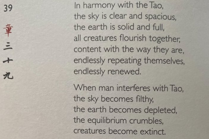 2,500 years ago, &amp; Lao Tzu had a better grasp of reality than any of our leaders have today.