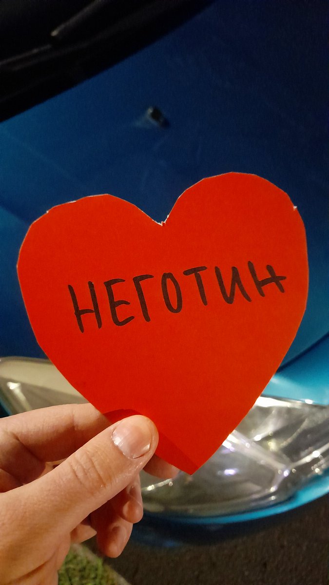 Sinoć u Negotinu posle studentskog protesta jedno iznenađenje na mom autu. Negotinci su ❤️