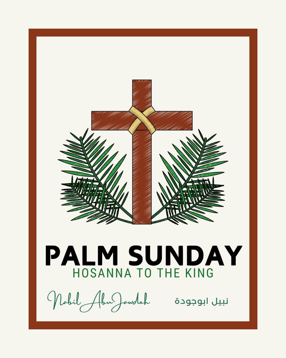 هوشعنا في الأعالي، مبارك الآتي باسم الرب ✨
#nabilabujawdeh #palmsunday #palmsunday2025
#هوشعنا_في_الأعالي