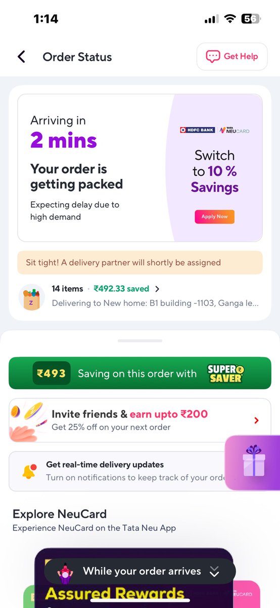 gattu_23's tweet photo. @ZeptoNow I ordered at 12.24, it is almost 1.24 and I have not been assigned any delivery partner. Im not able to cancel the order or chat with customer care. https://t.co/nIyI6NGH2z