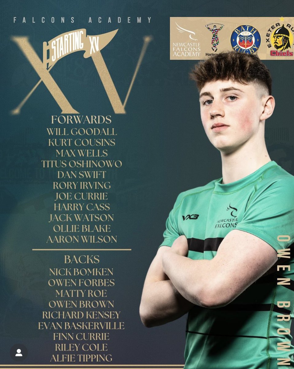 Falcons flying🦅

It’s the U16s squads game day at Warwick as 5 of our Year 11’s are involved today👏

Good luck to Magnus.D, Tom.L, Jack.W, Owen.F and Matty.R!

🔴⚫️🟡

#UTA