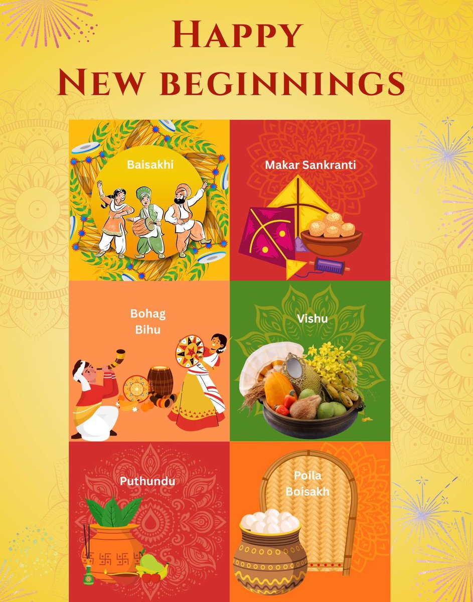 AusDHCIndia's tweet image. Wishing a happy &amp;amp; joyous #Baisakhi, #Puthandu, #Vishu, #PoilaBoishakh &amp;amp; #MakarSankranti to all! #happyfestivities