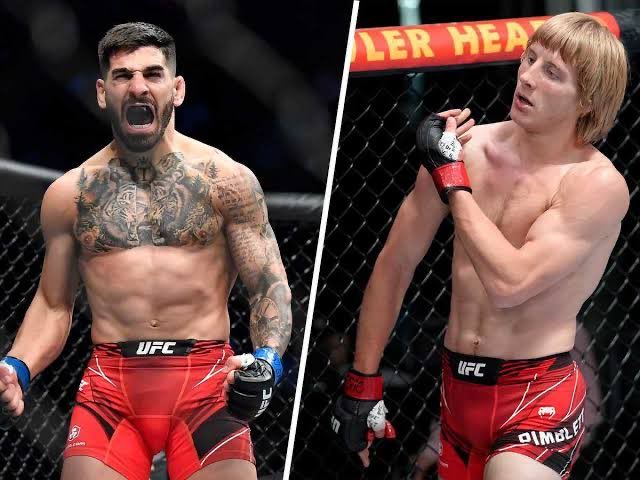 KirmiziKoseMMA's tweet photo. Paddy Pimblett, eğer dövüşürlerse Ilia Topuria'ya Michael Chandler'a yaptığının aynısını yapacağını söyledi:

"Ilia, Chandler'dan bile daha cüce. Chandler'a yaptığımın aynısını Ilia'ya da yapacağım." https://t.co/3ZcV9EzYLz