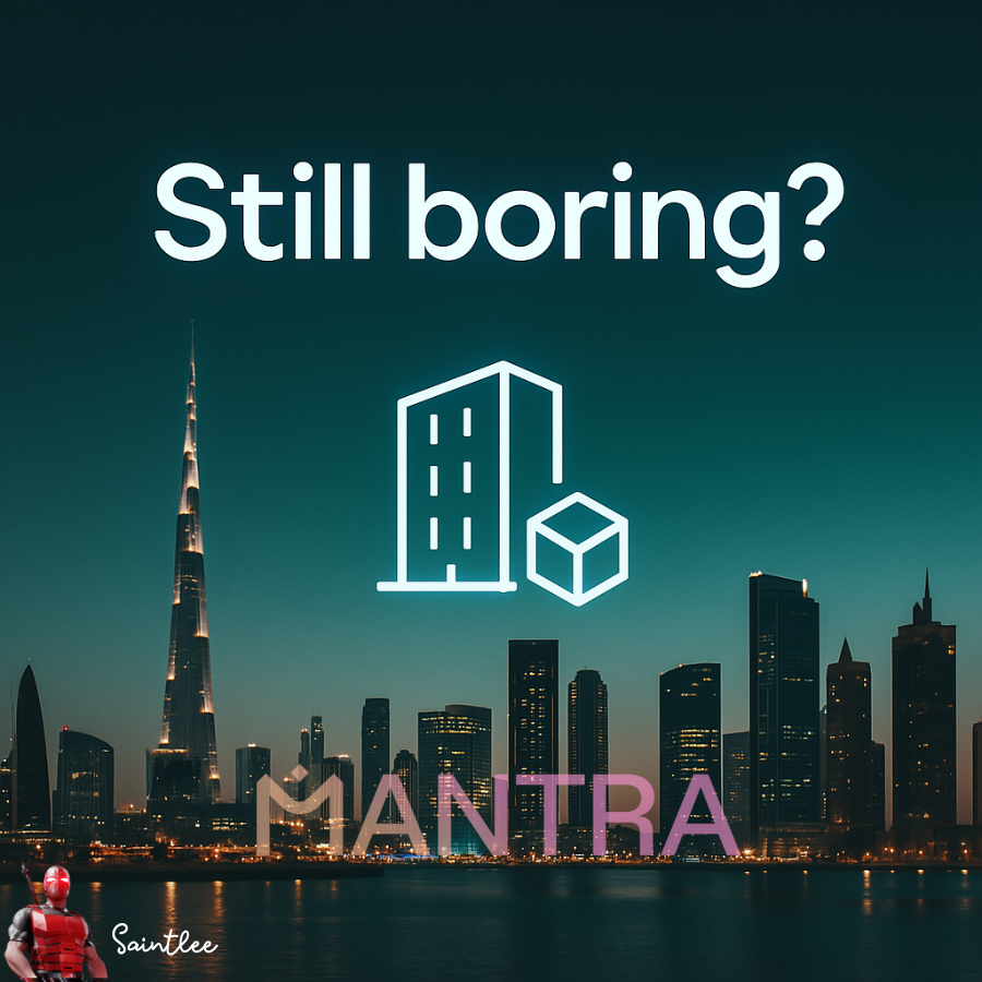 SaintLee04's tweet photo. They said RWA was boring.
but:  $OM @MANTRA_Chain  put Dubai real estate onchain

“Still boring?”
Tag a Sherpa who gets it. 🕉️

#RWAMeme #memes #MANTRA https://t.co/HlFZe60WPi