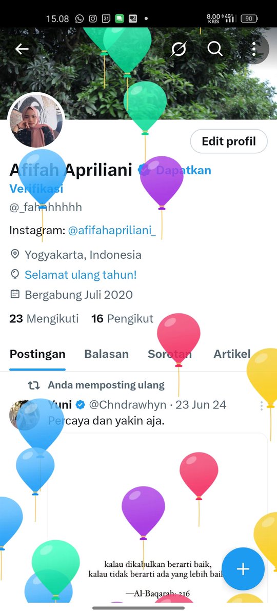 Afifah Apriliani tweet media