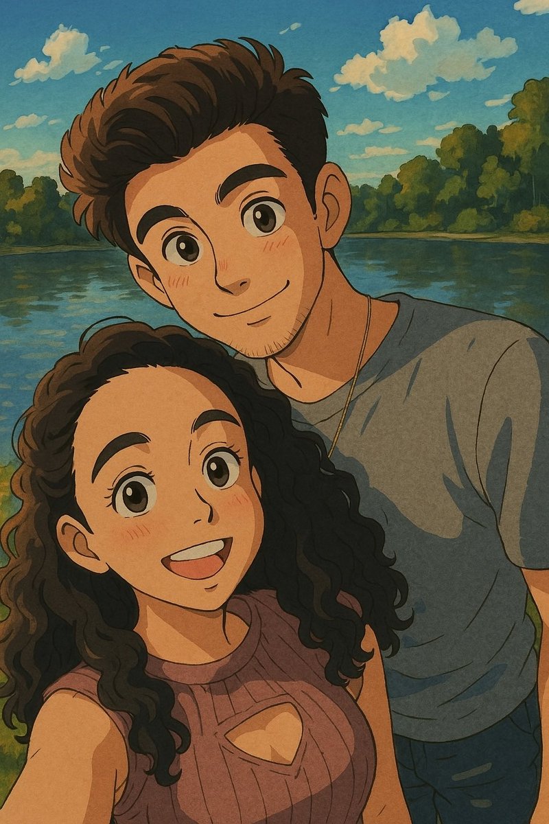 Arantxaemh's tweet photo. Simplemente amo mi versión ghibli ✨ https://t.co/OEjG5IcFbz