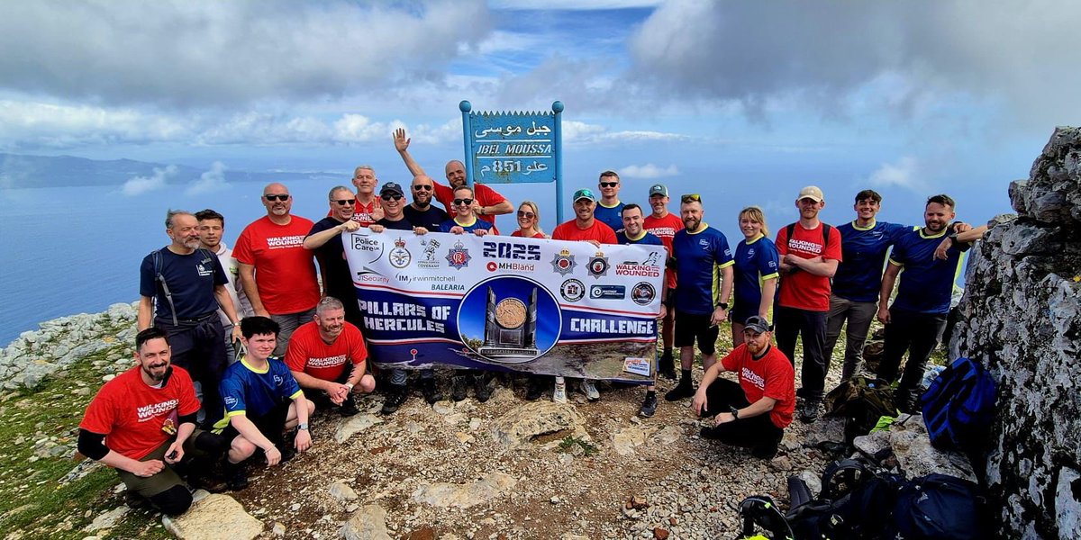 Inspector Jim Jones BEM (@insjimjones) on Twitter photo We did it….. 3 countries, 2 continents, & the Straits of Gibraltar crossed & the 2 Pillars of Hercules conquered in 15 hours.
Almost £12k raised for military and police veterans who have experienced trauma through service. <a href="/supportthewalk/">Walking With The Wounded 🎖️</a> <a href="/policecareuk/">Police Care UK</a>
givewheel.com/fundraising/25… We did it….. 3 countries, 2 continents, & the Straits of Gibraltar crossed & the 2 Pillars of Hercules conquered in 15 hours.
Almost £12k raised for military and police veterans who have experienced trauma through service. <a href="/supportthewalk/">Walking With The Wounded 🎖️</a> <a href="/policecareuk/">Police Care UK</a>
givewheel.com/fundraising/25…