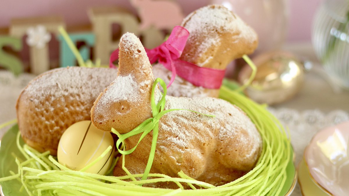 SCHNELLER OSTERKUCHEN: OSTERLAMM UND OSTERHASE BACKEN MIT EIERLIKÖR! 💝 R... youtu.be/62myzgipEZg?si… via <a href="/YouTube/">YouTube</a>