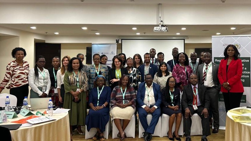 AUC_PAPS's tweet photo. (1/3) @AUC_PAPS #CEWS &amp; #GPSP, in collaboration with @ohchr, concluded a 2-day regional consultation on establishing a Community of Practice for gender-inclusive early warning mechanisms. https://t.co/YfAtzqt6Gq