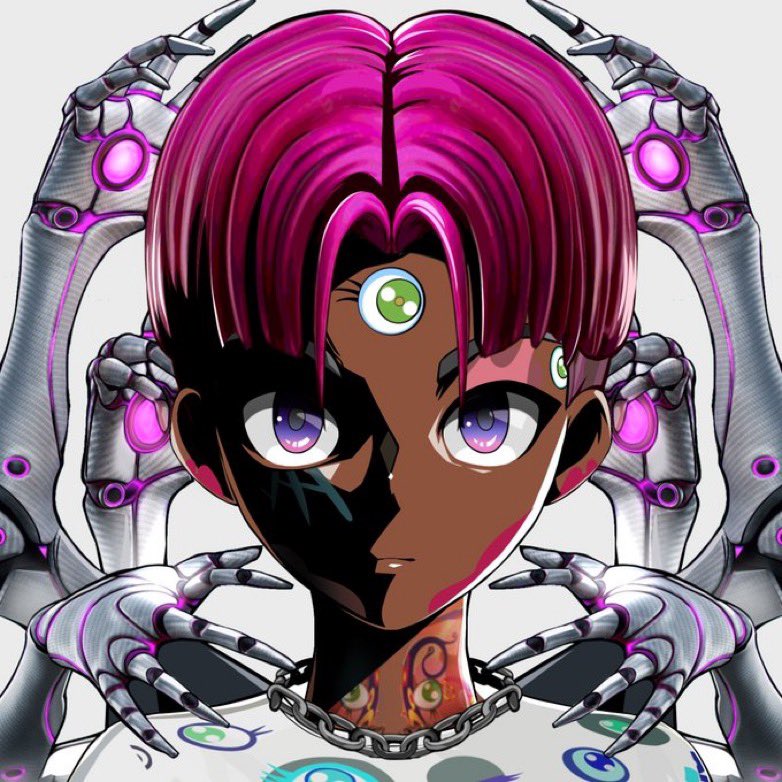 Shout out to <a href="/1025Hourai/">ほーらい⚡️Hourai</a> and @RTFKTConne for these 2d versions of my new clone. Thank you! #rtfkt #clonex