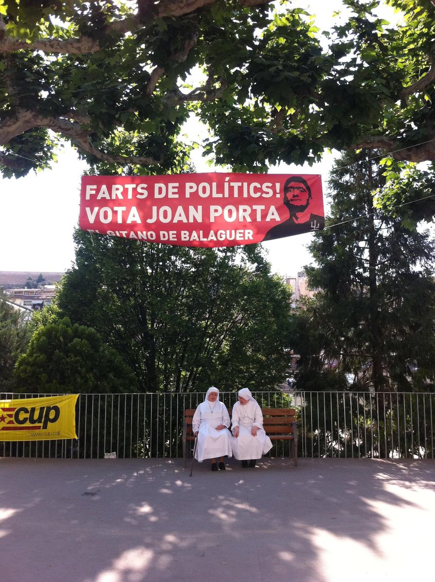 Bon #DiumengeDeGrams a totes i especialment al <a href="/GitanoBalaguer/">Joan Porta</a>!

Tot i que la processó sigui llarga i el ciri massa curt, llarga vida company!
Que visquin els lluitadors de les terres de #Ponent i les <a href="/MiliciesDelOest/">Milícies de l'Oest</a>!