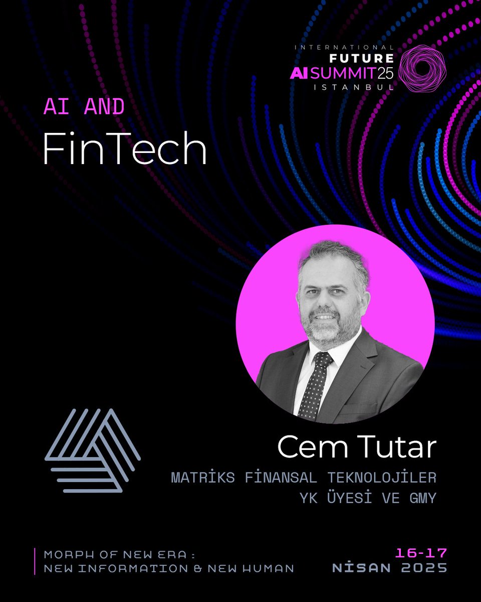 Cem Tutar Future AI Summit’25 Sahnesinde!

Yapay zekânın geleceğini şekillendiren liderler Future AI Summit’25’te buluşuyor! Cem Tutar yapay zekânın dönüştürücü gücünü anlatmak için sahnede olacak.

16-17 Nisan 2025
BAU Güney Kampüs

Kayıtlar: futureaisummit.org
