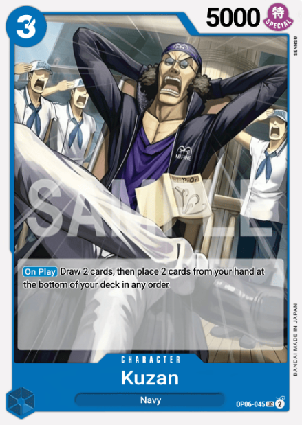 OihanOPOP's tweet photo. I haven't seen anyone mention this combo yet.

If the leader works by discarding and not just only trashing, you'd be drawing 4 and discarding 2.

Does this work?

#OnePieceTCG https://t.co/vYDg4iPI66