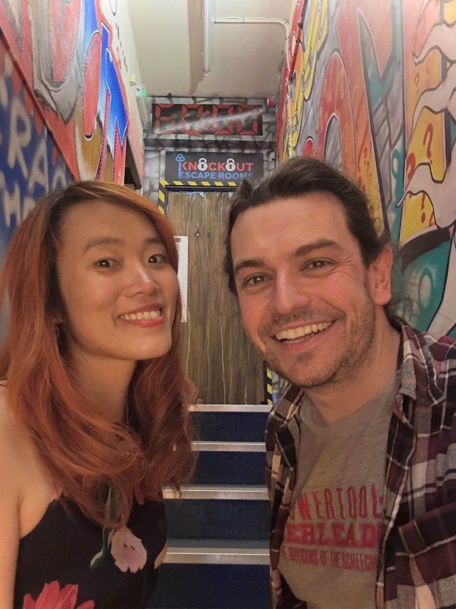 As a #Traitors fan, I was delighted when none other than Yin visited my business today and made a speedy and impressive escape. Much like her performance on the show, there was no hiding clues from her. I see why they were intimidated by her smarts. :)