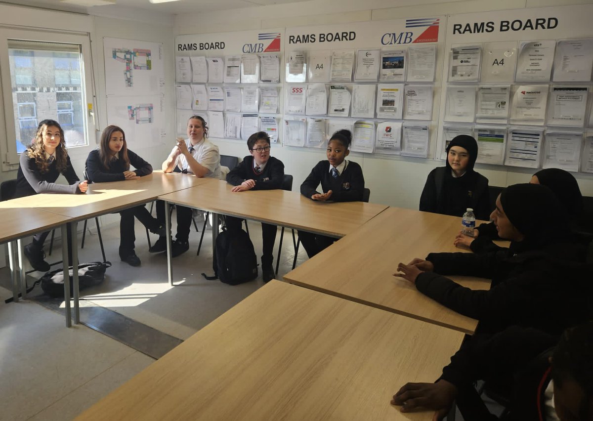 Cant_sixthform's tweet image. On the final day of the Spring Term, we @Cant_sixthform @cantonianhs were lucky enough to be invited on a tour of the New Build #ExcitingFuture. We took a few Yr 11s and Yr 7s to explore recent developments. #CantWait