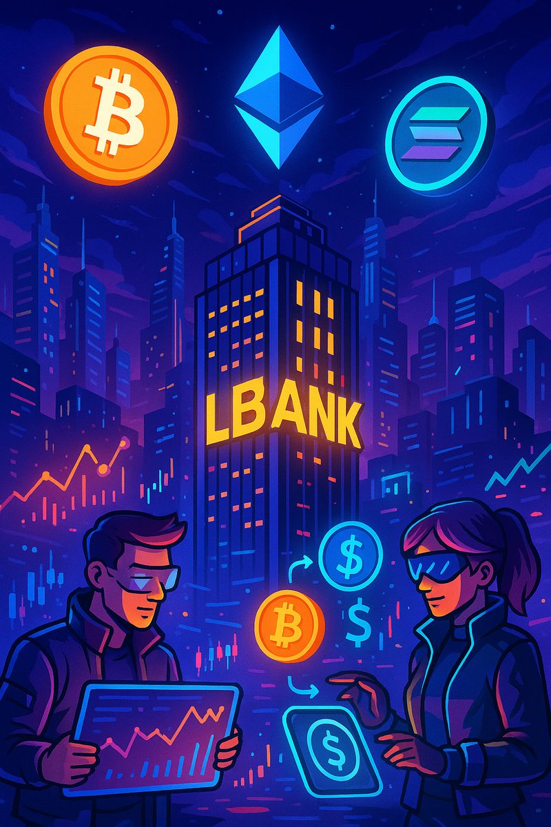 cryptolov01's tweet photo. LBank est une plateforme d’échange crypto fiable et sécurisée, avec des frais compétitifs, un large choix de cryptos (590+), et un service client 24/7. Elle propose aussi du staking, du copy trading et une marketplace NFT.
#LBankfr #Web3 #BTC https://t.co/tw5W9kA5yp