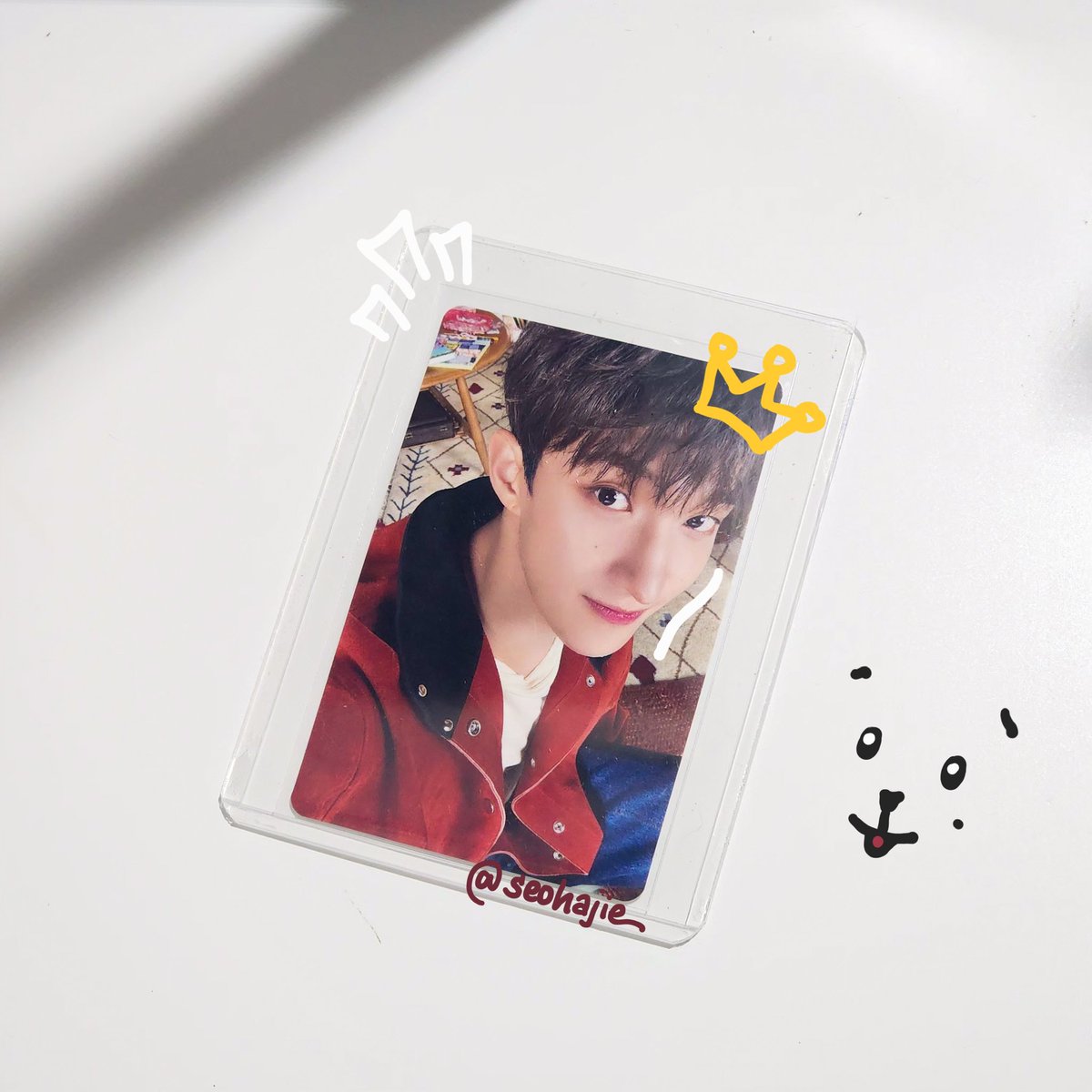 seohajie's tweet photo. 💌 —  @xxjungkookie 

prio dk pc arrived! tysm 😔🫰
🎇🎆💥🌟✨️

#xxfeedbacks https://t.co/14GxTBWIhp