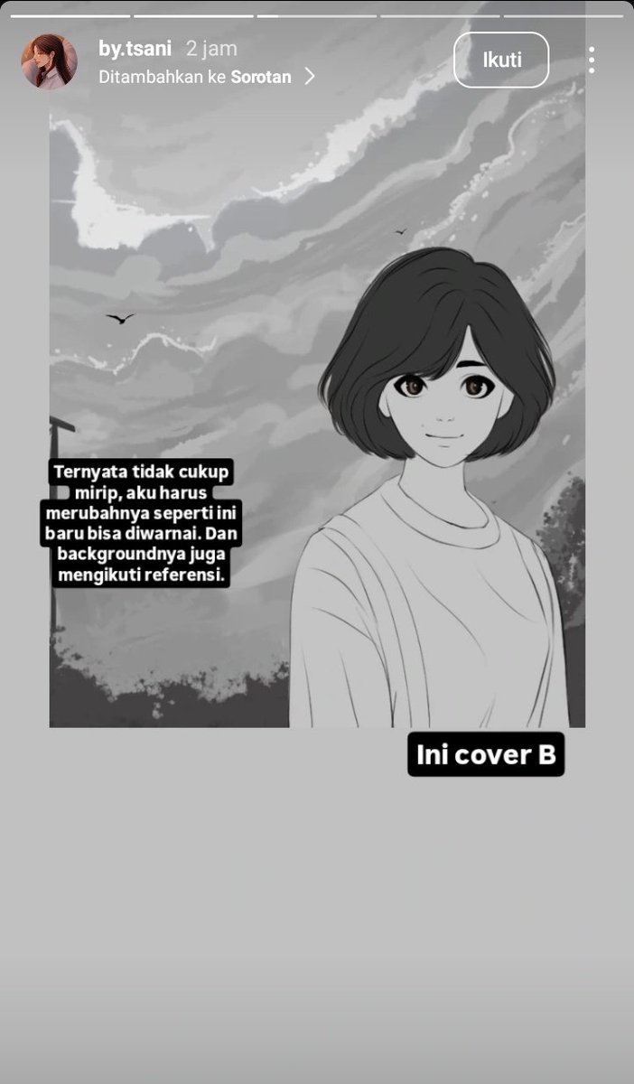 jahterra's tweet photo. Damn. 
Kasian banget ilustratornya. Padahal sketch dari dia bagus banget :/
It's wild how it changed from alive and soulful to blatantly soulless with blank ass stare. This is why ai will never replace human. https://t.co/CRta8M6ydK