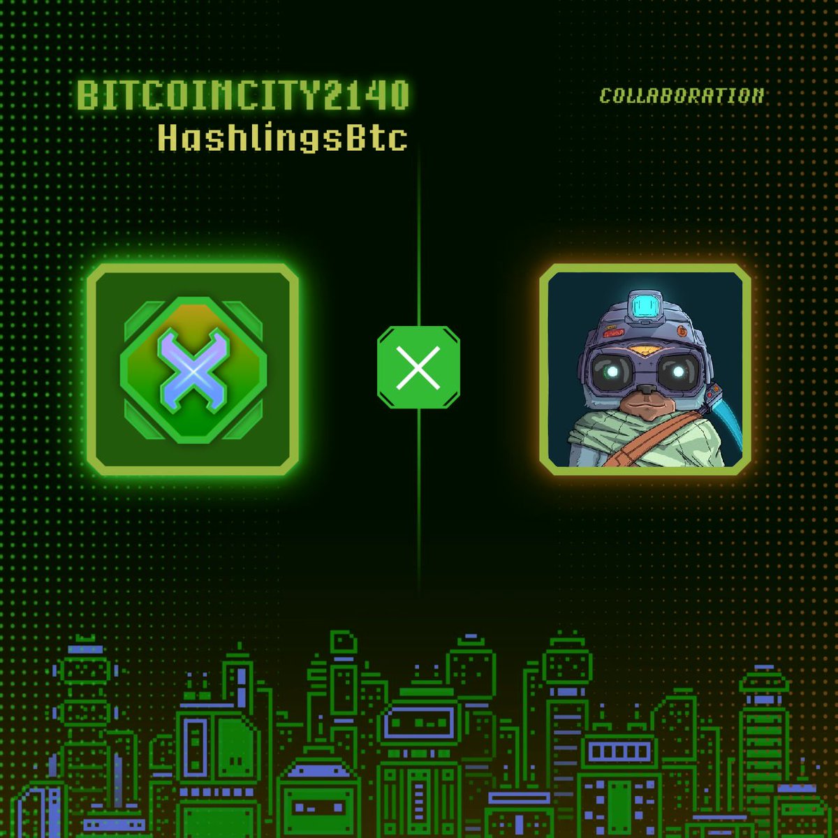 BitcoinCity (@bitcoincity2140) on Twitter photo New day, new collaboration for the citizens of <a href="/BitcoinCity2140/">BitcoinCity</a> 🌆
We're thrilled to announce that we've secured access to the city of the future for all miners of <a href="/HashlingsBTC/">⚡️Hashlings⚡️</a>
The hashrate of tomorrow will fuel our futuristic reactor!🔐 New day, new collaboration for the citizens of <a href="/BitcoinCity2140/">BitcoinCity</a> 🌆
We're thrilled to announce that we've secured access to the city of the future for all miners of <a href="/HashlingsBTC/">⚡️Hashlings⚡️</a>
The hashrate of tomorrow will fuel our futuristic reactor!🔐