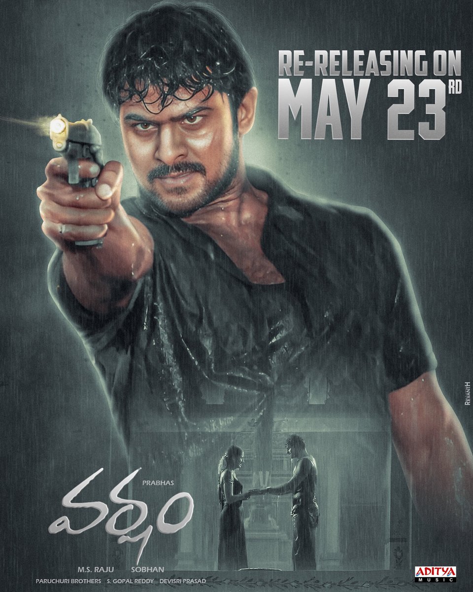 ottnights's tweet photo. #Varsham4K Re-Releasing May 23rd, 2025 ❤️

#Prabhas #TrishaKrishnan #Tfi

#movielovers #cinemalover #ott
#panindia #tollywood #trending
#maheshbabu #pawankalyan #u
#ottnights #rerelease #telugu #og https://t.co/4hEmzkELdl