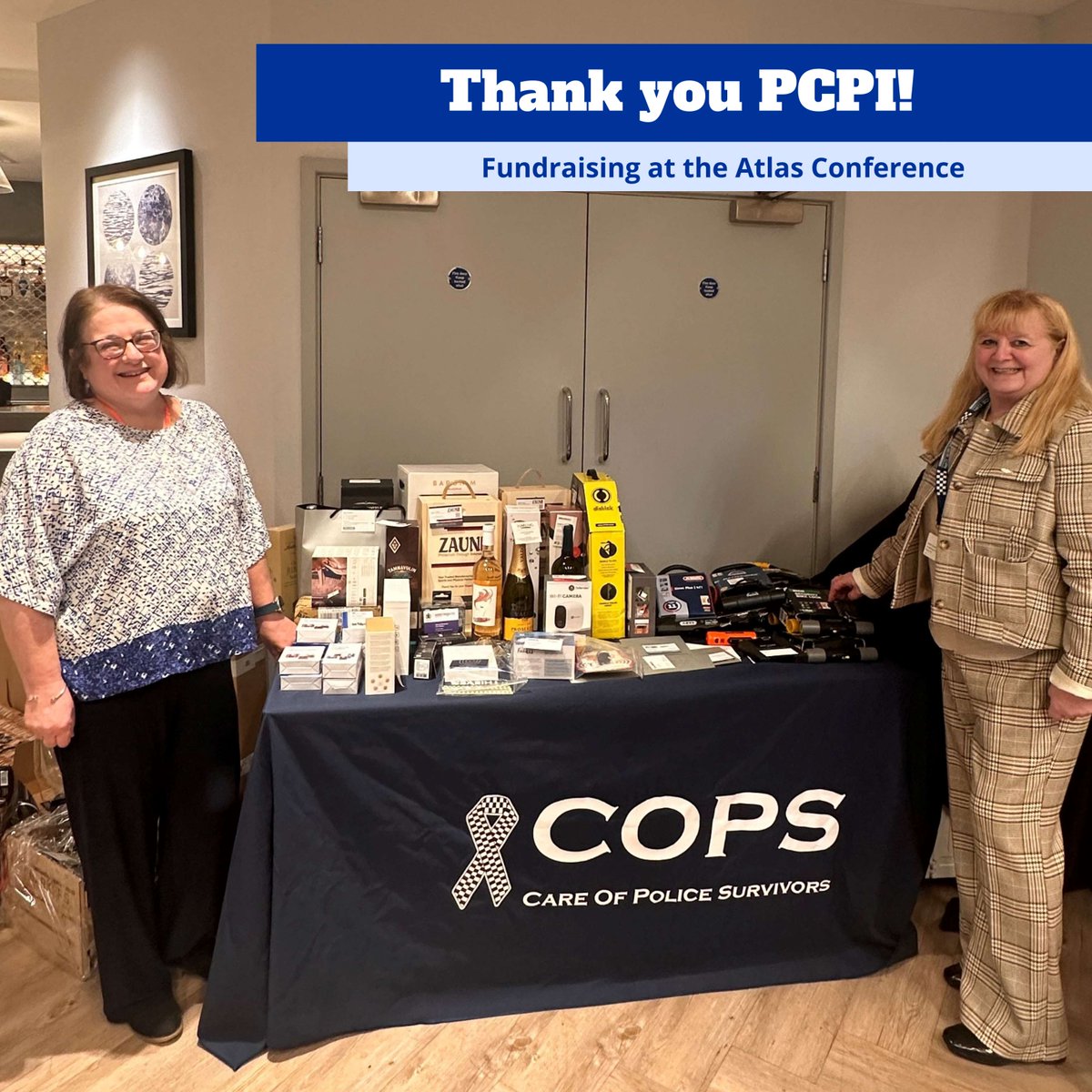 COPS is absolutely thrilled to once again be the chosen charity for Police Crime Prevention Initiative (PCPI).  <a href="/PoliceCPI/">PoliceCPI</a>

The COPS team recently attended their annual Atlas Event and thanks to the fantastic PCPI team, managed to raise an incredible £2,127.

#PCPI #PoliceFamily