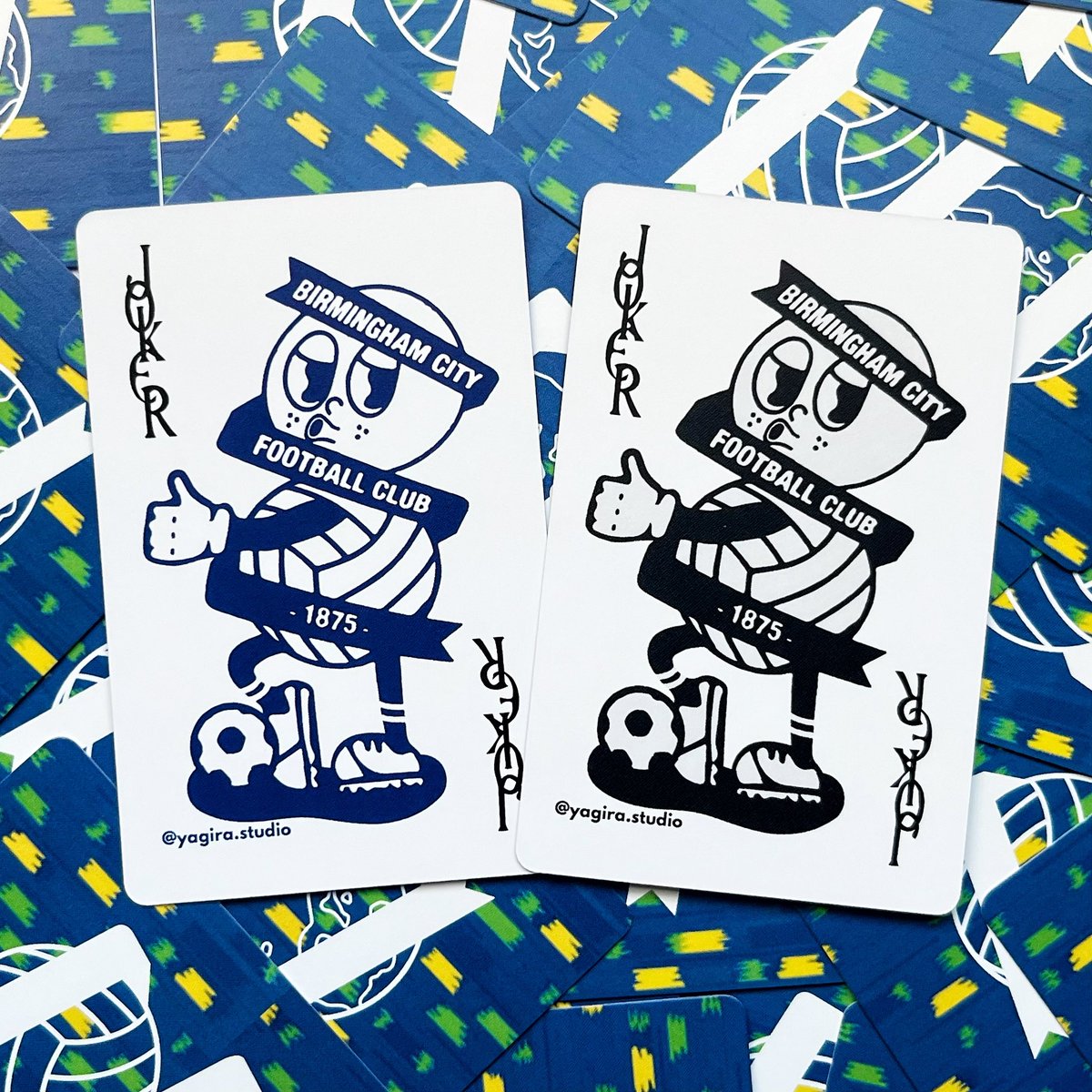 SwiftHalvesGOSH's tweet photo. Blues fans! 📣 

Get 10% off BCFC playing cards ahead of the cup final &amp; to celebrate promotion! 🏆💙🤍

Use code: PROMOTION10

https://t.co/F5CzzZ0cns

#bcfc #kro #birmingham #efl https://t.co/A7UEBH2m0u