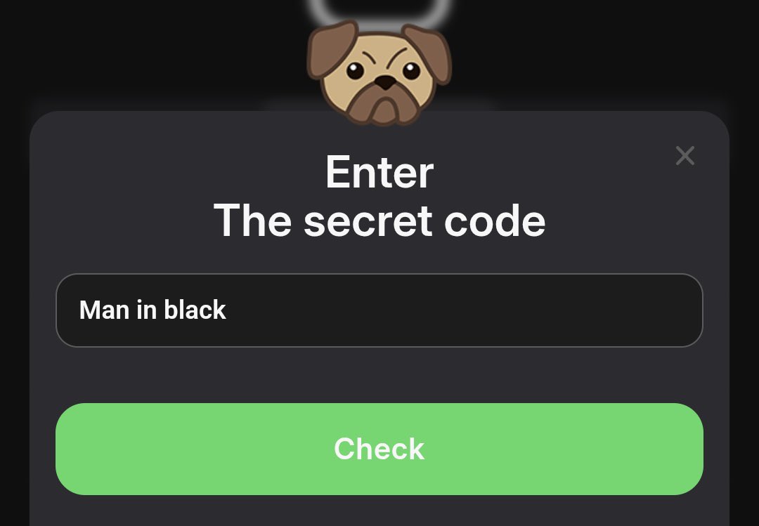 dejahmanwar's tweet image. ๐
Date : 13th April 2025
๐ชTreasury The Secret Code :
๐งโ๐ป Answer : Man in black
#treasury #treasurycode #secretcode #treasurysecretcode
