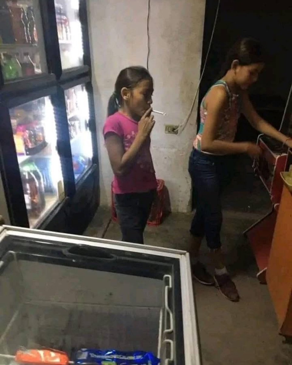 Finally a kid without a phone