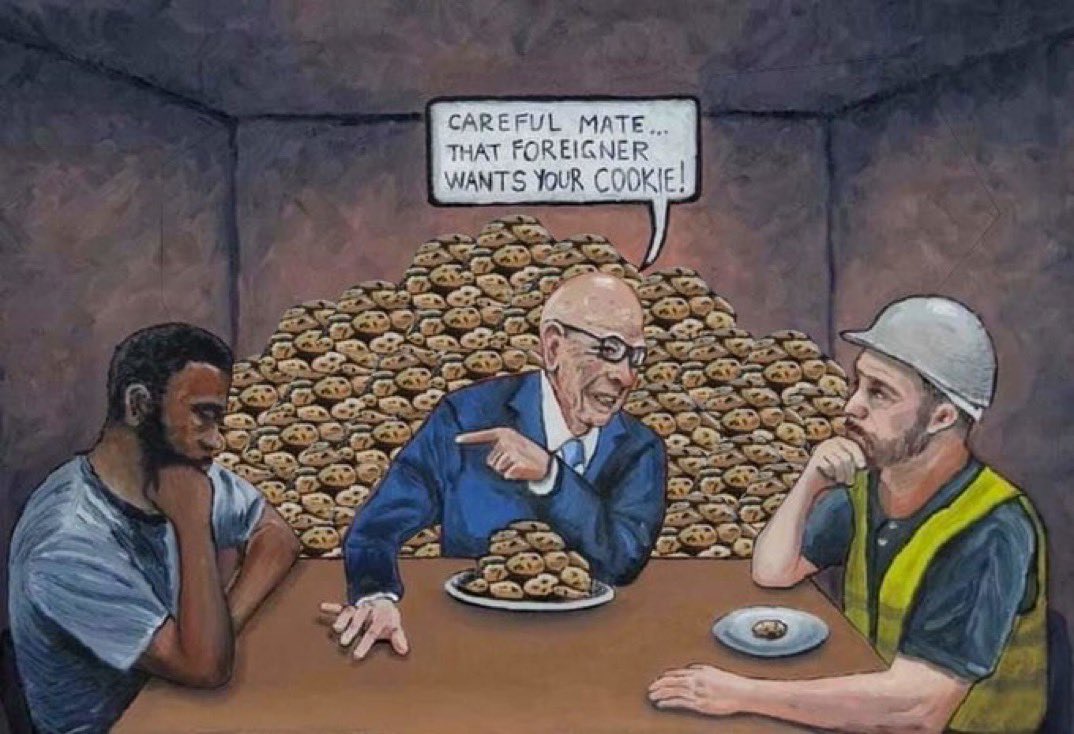 And most importantly:
 Ask who benefits from your outrage.

If something makes you instantly angry at a group of people, it’s worth pausing and digging deeper.

Outrage is a currency and someone’s cashing in…..

19/22