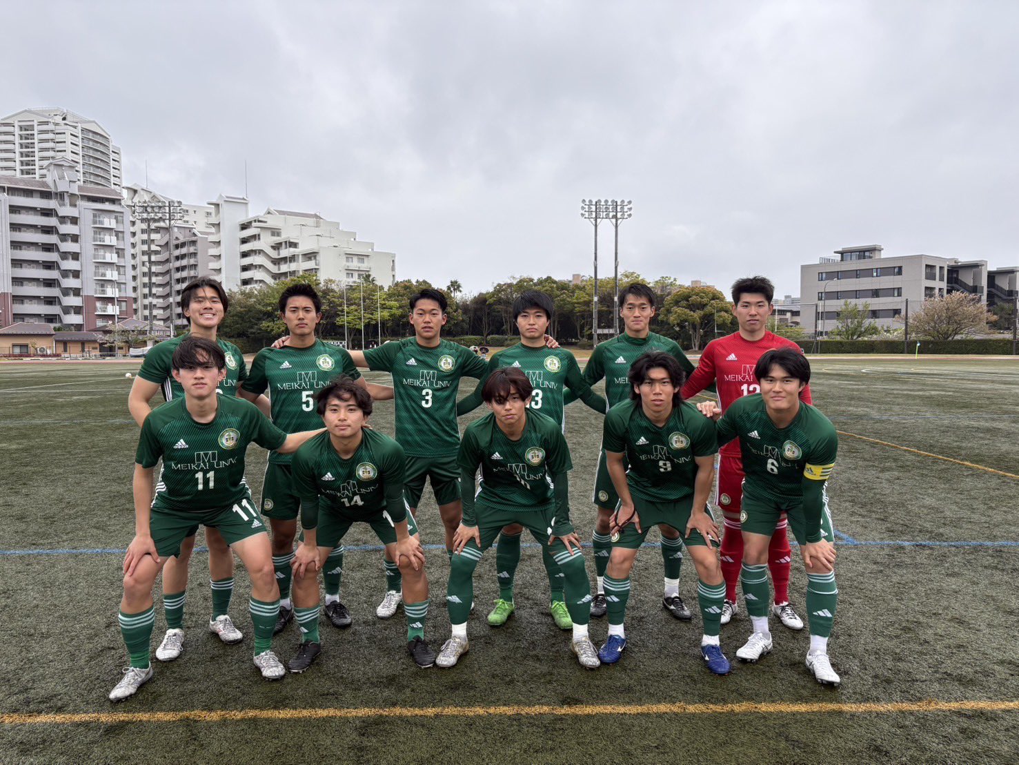明海大学 体育会系サッカー部 選手支給品 ウィンドブレーカー 大学サッカー