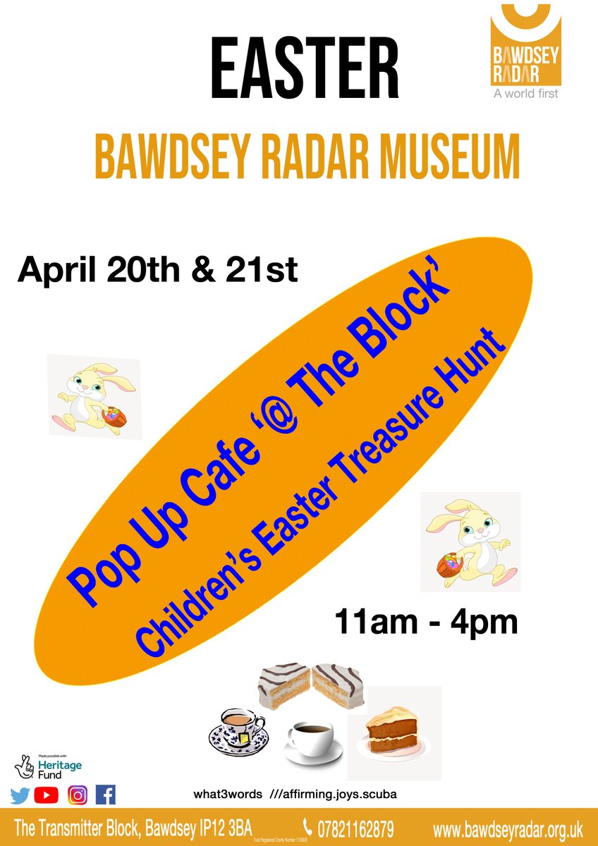 It's Easter week and plenty going on here including: