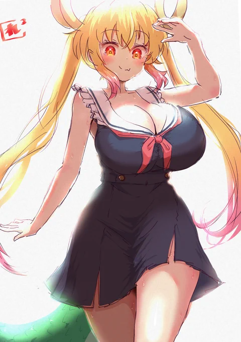 きょうのらくがきセーラーワンピトール 