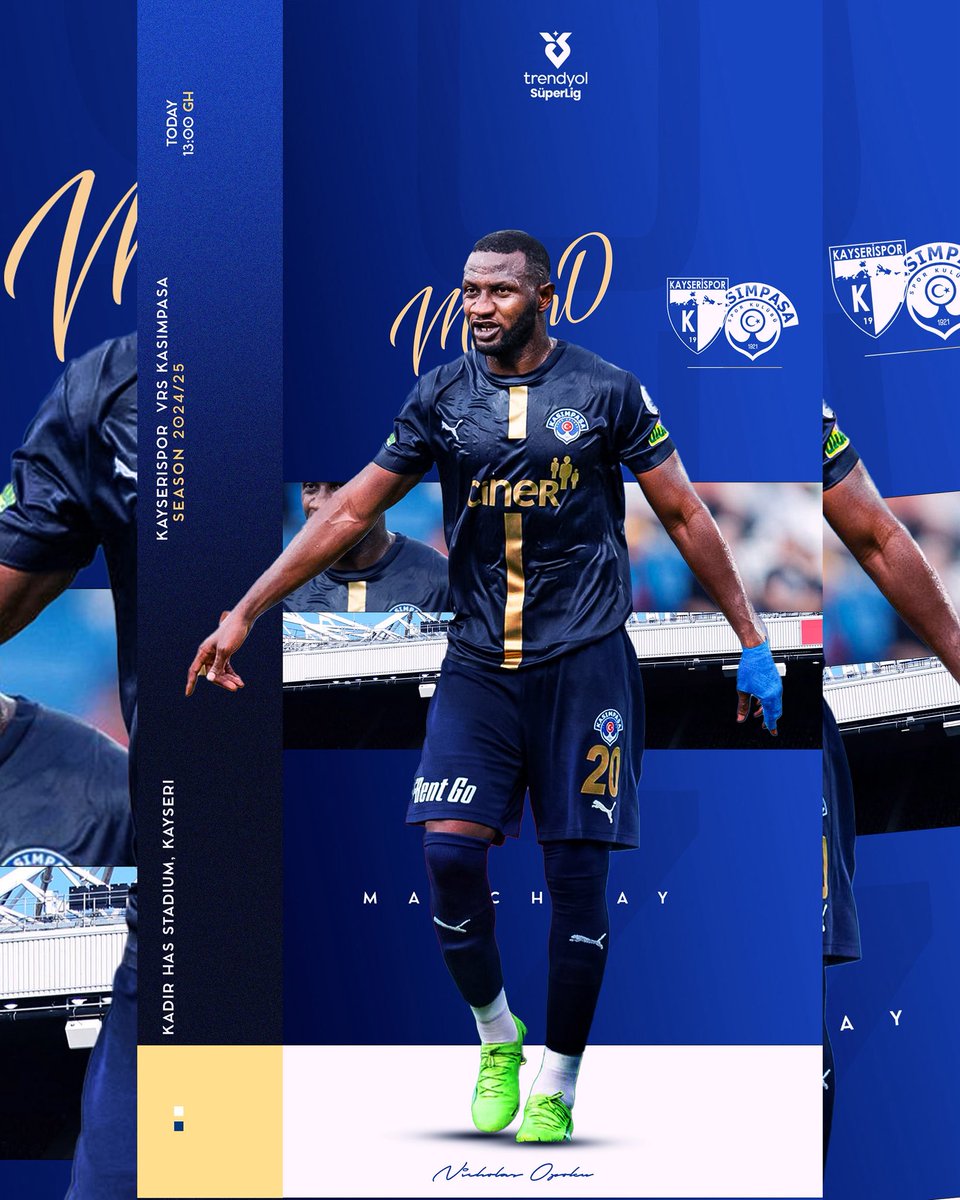 🇬🇭 Ghanaian international <a href="/NicholasOpoku_/">Nicholas Opoku</a> will be in action this afternoon for Turkish side <a href="/kasimpasa/">Kasımpaşa</a> as they take on <a href="/KayserisporFK/">Bellona Kayserispor</a> 

#MaxiGraphics #Alphasports