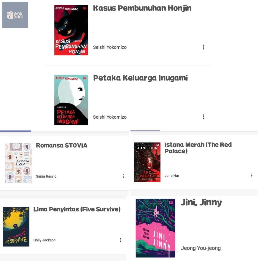 basebuku's tweet photo. 📚 Buku baru di ipusnas cuman ada 3 copy, semangat mengantre 💪🏻😔 Sender pengen bgt baca karyanya Seishi Yokomizo https://t.co/V9xwfUBb2E
