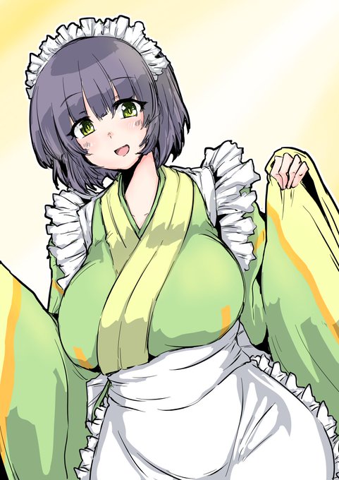 今日の日課は和装メイドセイカさんです 