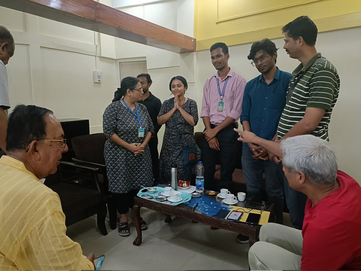 biswabandhusen's tweet photo. ধর্মনগরে ক্যান্সার হাসপাতাল তৈরি হচ্ছে। সেই সুবাদে আজ ক্যান্সার স্পেশালিস্ট ডঃ রবি কান্ননজী, ক��ছার ক্যান্সার হাসপাতালের অন্যান্য ডাক্তার ও কর্মকর্তাগন আসেন। বুংনাং হাসপাতালের একটি ঘরে খুব শীঘ্রই চালু হচ্ছে ক্যান্সার ডিটেক্টেড সিস্টেম��� ইত্যাদি বিভিন্ন বিষয় বিস্তারিত আলোচনা করি। https://t.co/9wXWG10E6P