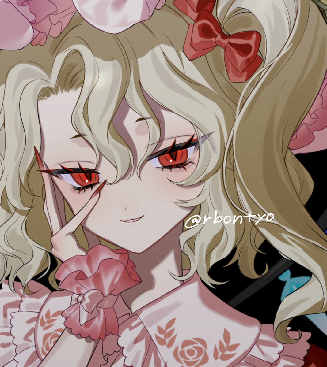 フランドール・スカーレット 「 」|るぼんちょのイラスト