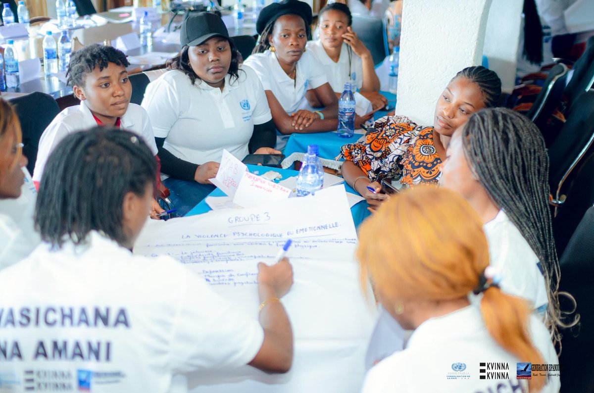 GEpanouie's tweet photo. 📍#RDC #Bukavu 
📅 Ce vendredi 11 avril 2025, Génération Epanouie Asbl a clôturé la première session de formation pour 50 jeunes femmes de Bukavu. Organisée grâce à l'appui financier de @KvinnaKvinnaINT  et @UNPBF  dans le cadre du projet Wasichana na Amani. https://t.co/uJ08zZPjKv