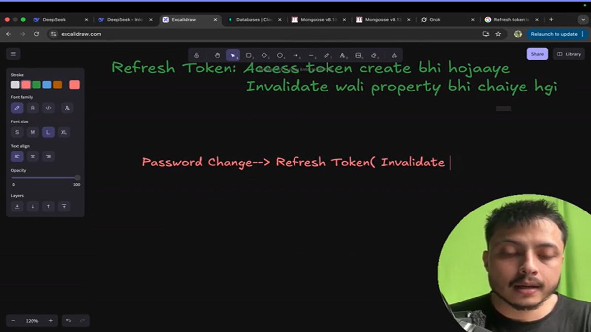 ashish_st's tweet photo. 🚀 Day 121 - Backend Mastery

🔑 Refresh Token &amp; Access Token ensure continuous authentication without repeated logins.

⏳ Token Expiry Matters
⚙️ Middleware

#BackendDevelopment #JWT #AccessToken #RefreshToken #Middleware #Authentication #WebSecurity #WebDevJourney https://t.co/ZmyfZzDXpx