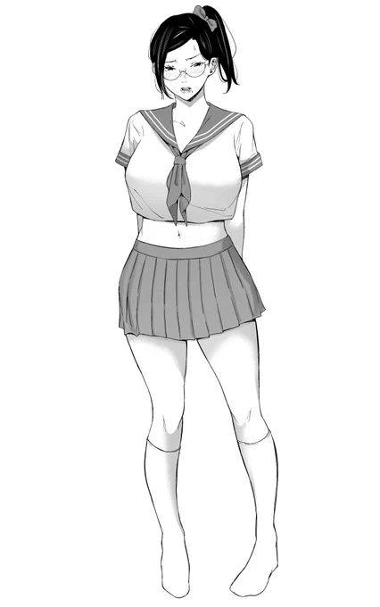 ⸜\ 昨日新作発売しました /⸝ ※詳細は固定ツイートからセーラー服お母さん 