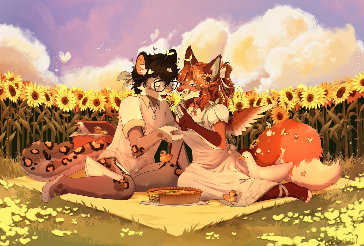 A tranquil moment for just the two of us