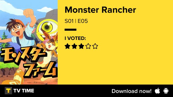 MshFrame's tweet image. #monsterrancher #tvtime