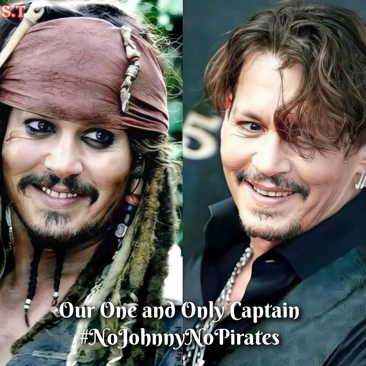 Savvy_CapJackie's tweet photo. "With every character you play, they still reside in there somewhere... I'm very happy, Captain Jack is in there too &amp; I feel safe that he'll be with me, always"

"Jack Sparrow will never leave me, &amp; he will always be willing to say nonsense to make people laugh"

~#JohnnyDepp 🏴‍☠️ https://t.co/sB5BG9ASpB