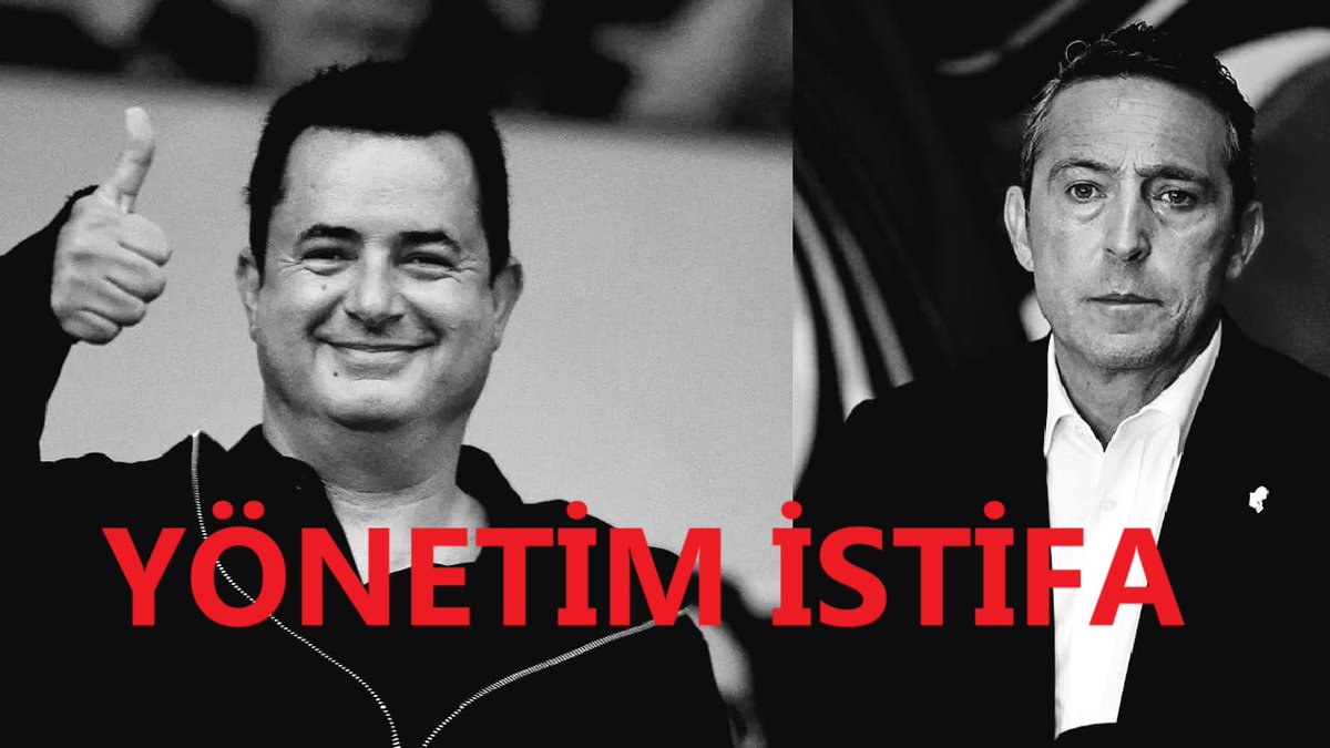 BU GECE YÖNETİM İSTİFA

Allah Belanızı Versin 
 #alikoçistifa