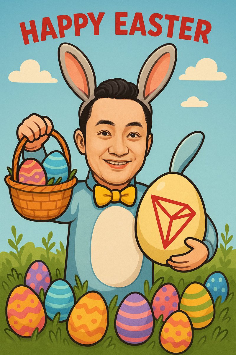 🐰 Happy Easter to all #TRX hodlers

🤔An ETF for <a href="/trondao/">TRON DAO</a>  on the horizon? 

🥚Now that’s what we call an Easter gift! 🎁